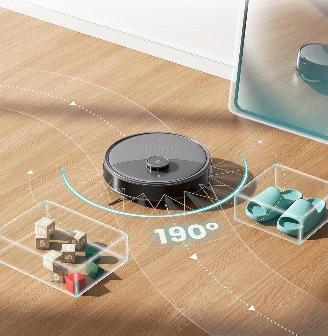 Lefant M3 Max Robot Vacuum Mopping Station 20000Pa 2in1 with base Manufacturer code M3 Max