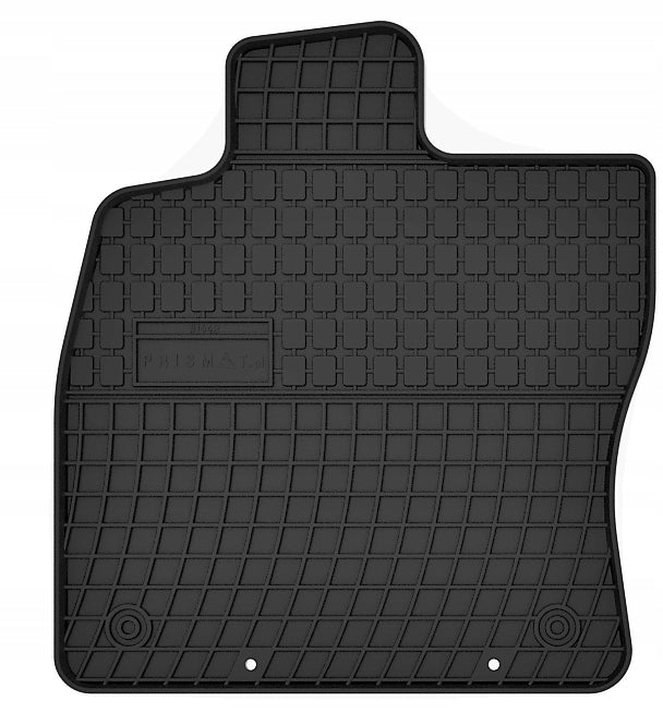 Left Driver Rubber Rug for SKODA OCTAVIA 3 III 12-20 + Stoppers