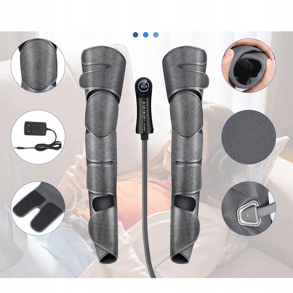 Leg Air Massager Lymphatic Drainage Heating For Thighs, Calf,24W Brand no brand