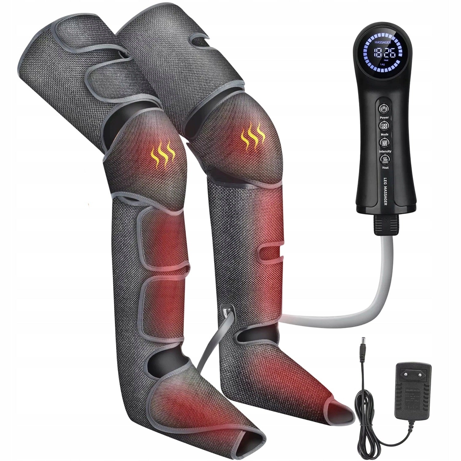 Leg Air Massager Lymphatic Drainage Heating For Thighs, Calf,24W