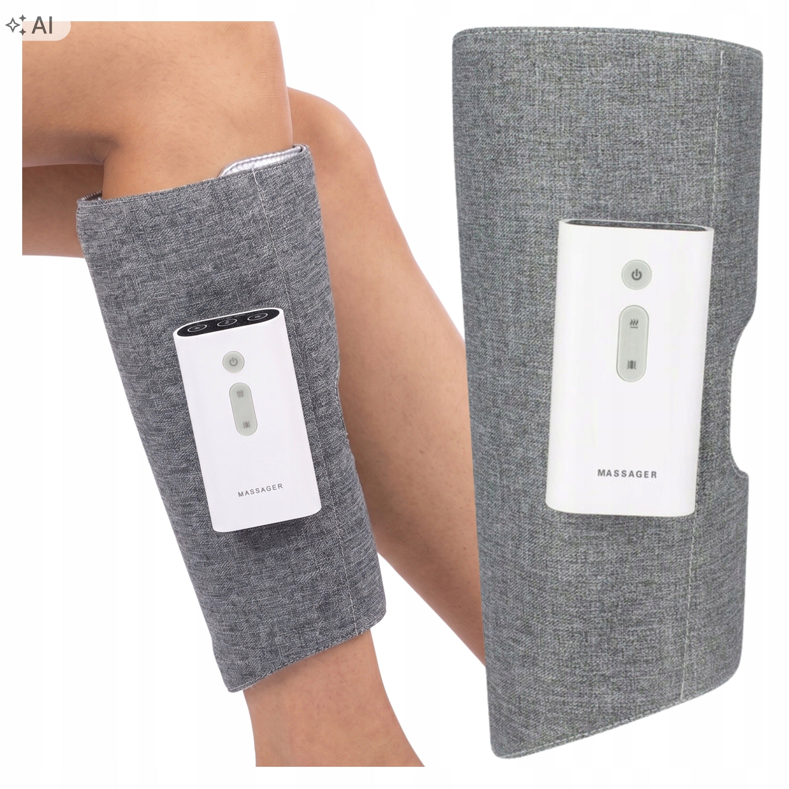 Leg Massager Calf Heater Wireless 3 Modes Working Massage Sleeve