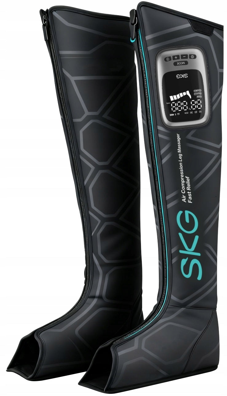 Leg lymphatic massager SKG YY-A01L drainage, compression, heated M black Packaging status original