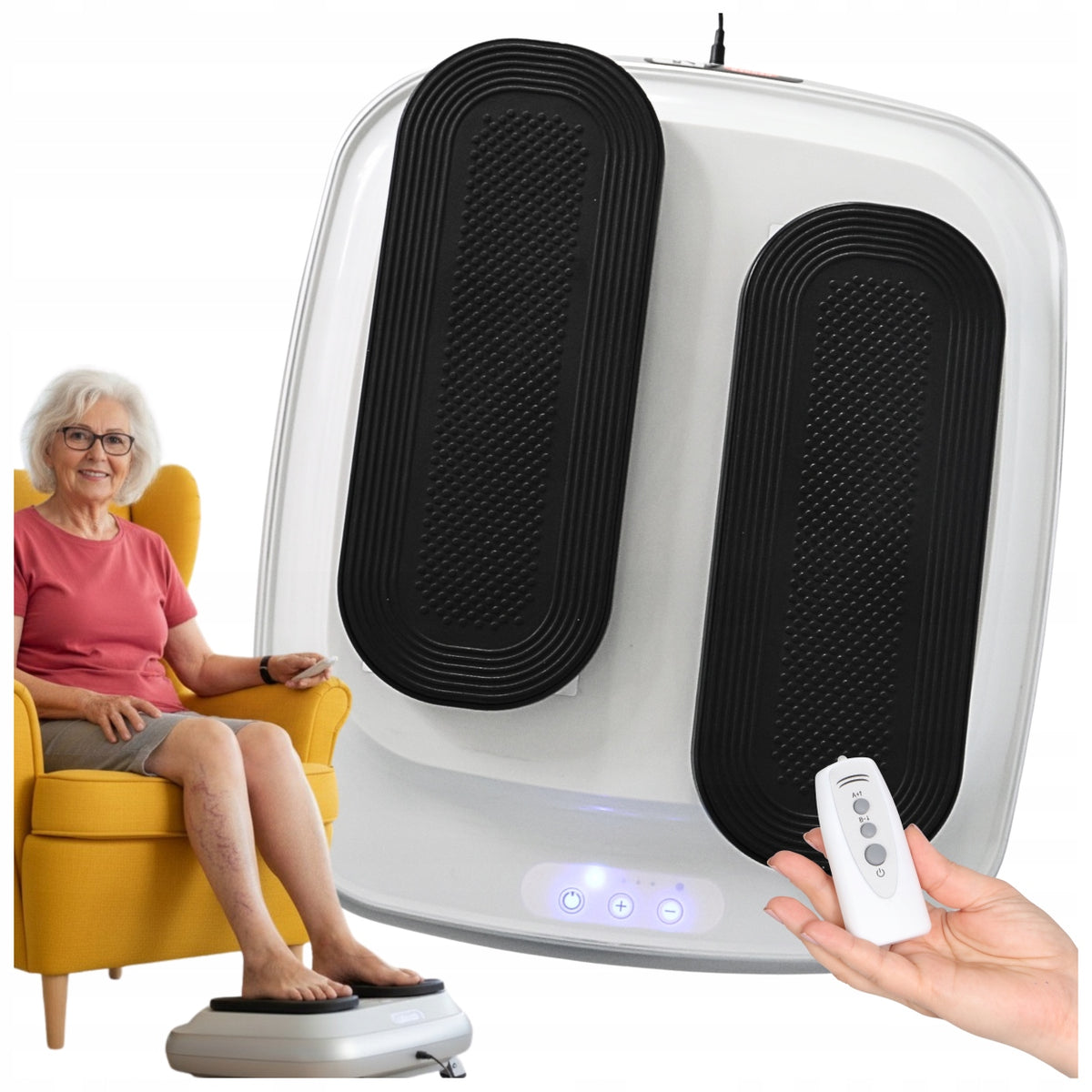 Leg trainer electric walking device in sitting position remote control Packaging status original