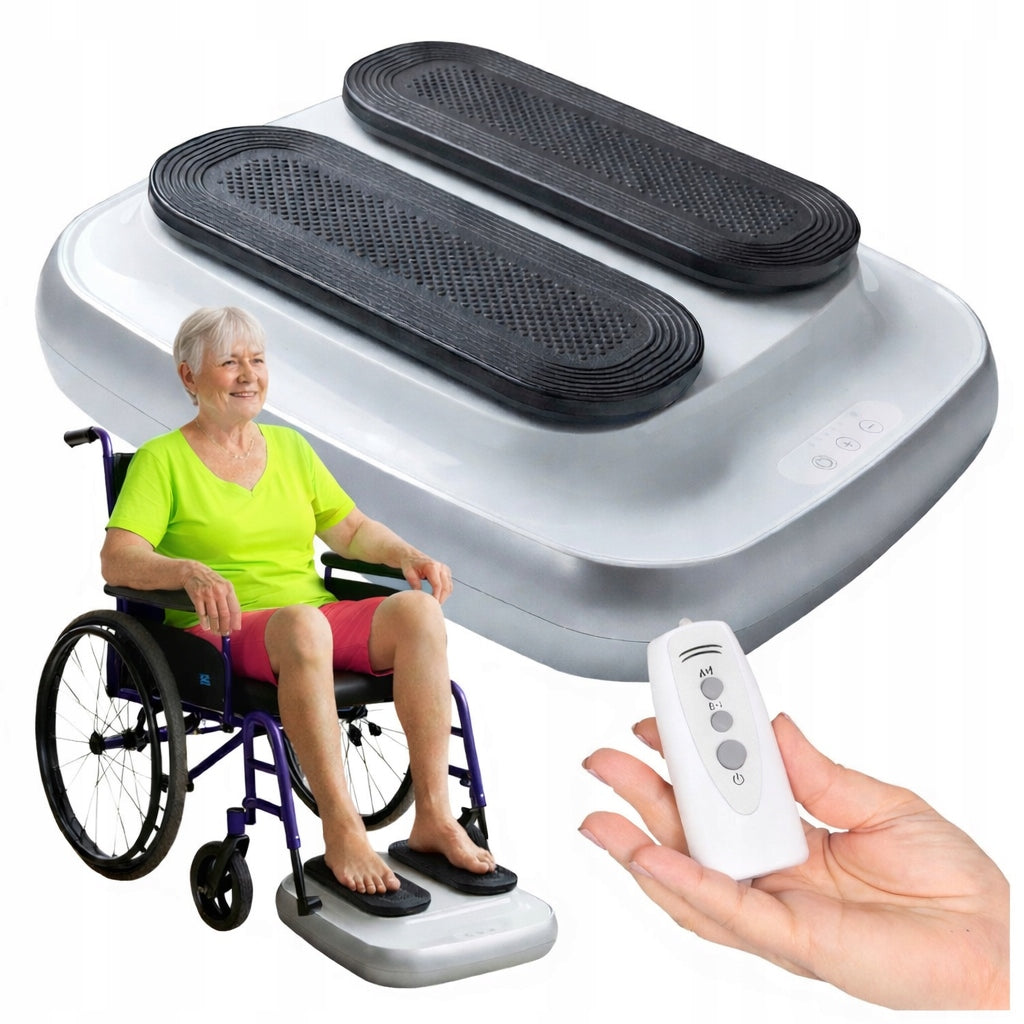 Leg trainer electric walking device in sitting position remote control