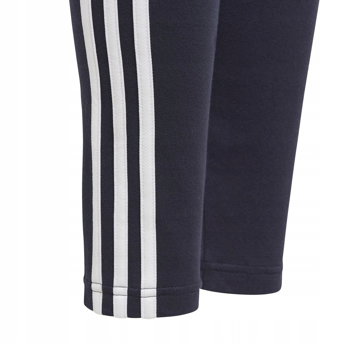Sportleggings für Mädchen Adidas Essentials 3 Streifen, blau 
