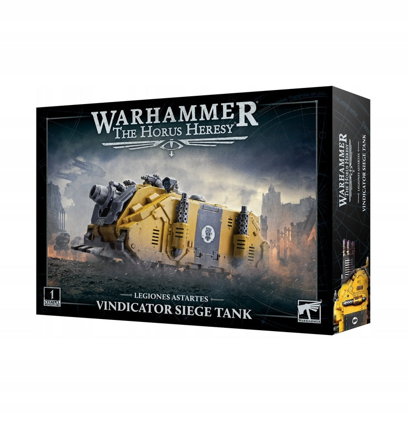 Surenkamas modelis Warhammer Horus Heresy Vindicator Siege Tank