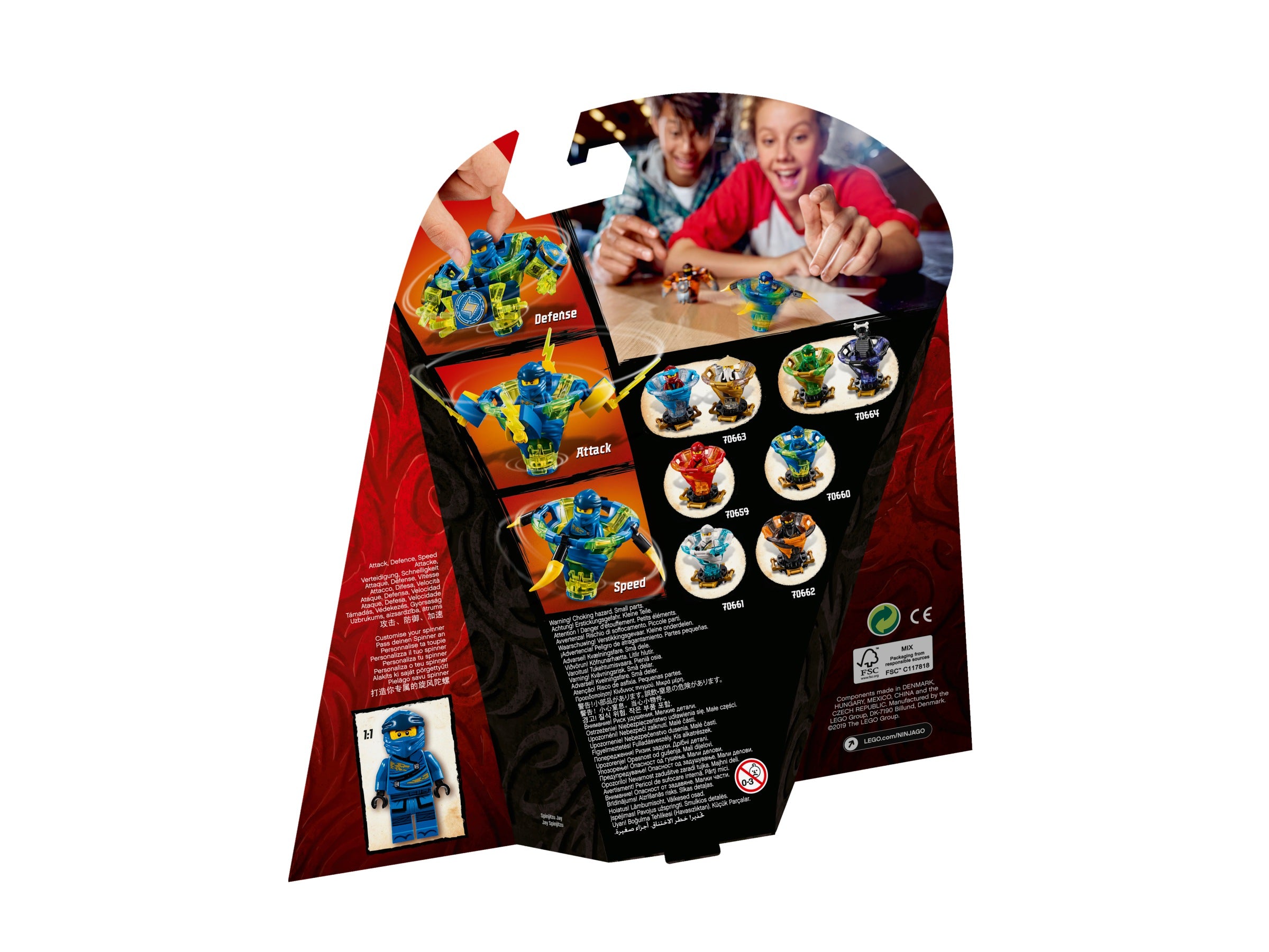 70660 LEGO® NINJAGO Spinjitzu Jay