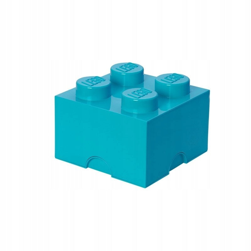 Lego Container Brick 4 Azure Brick for Blocks Brand LEGO