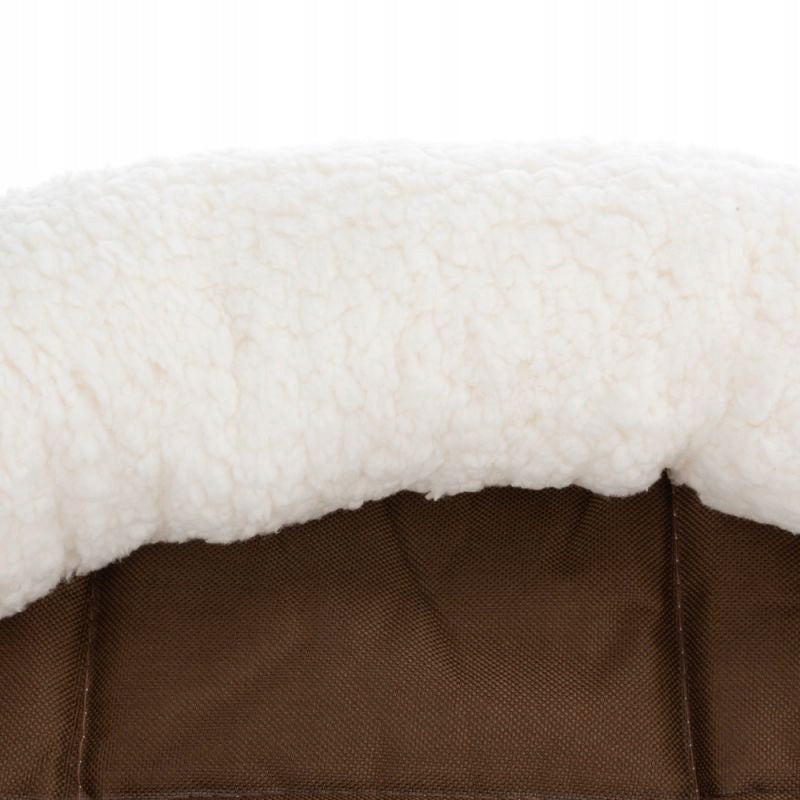 Legowisko Zooplus beżowy okrągły 42 cm x 50 cm x 7,5 cm Color beige