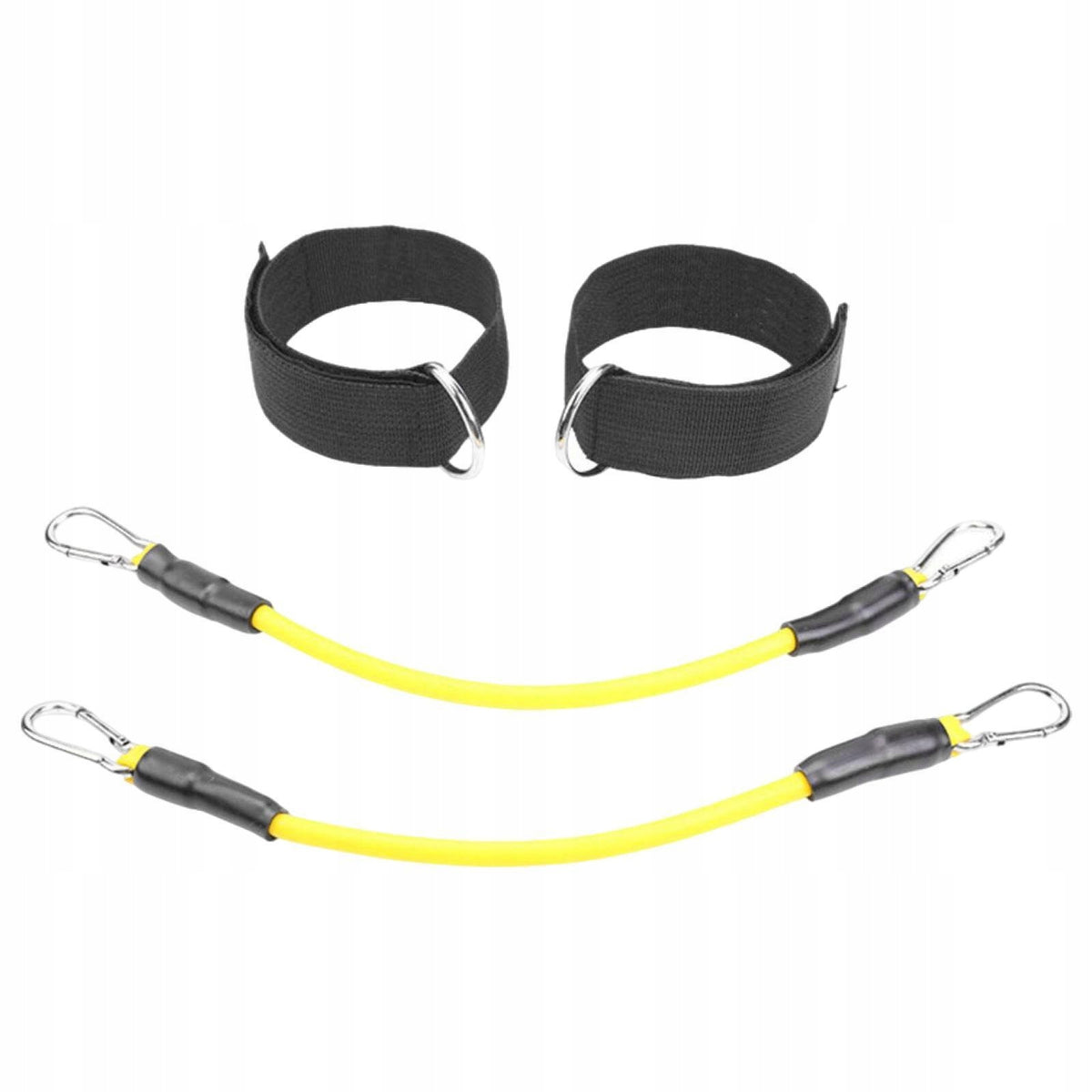 Legs Resistance Bands Adjustable Useful Accessories with Ankle Yellow Strap