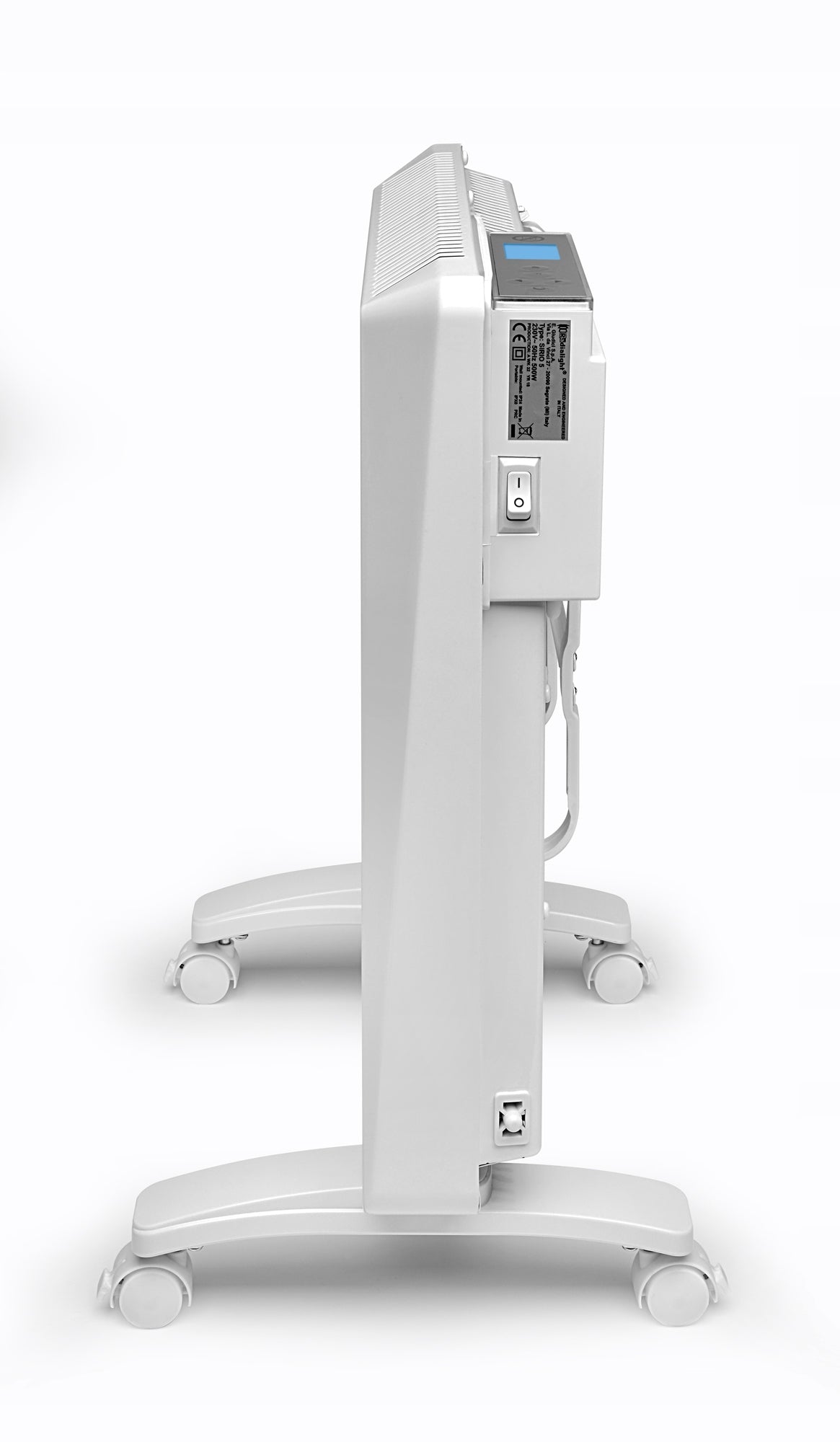 Legs on wheels for the SIRIO convector radiator Manufacturer code SIRIO kółka