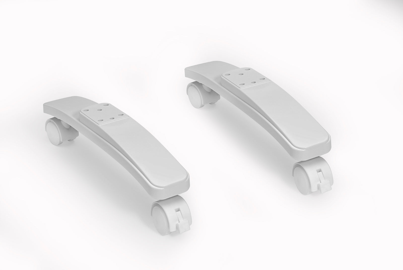 Legs on wheels for the SIRIO convector radiator