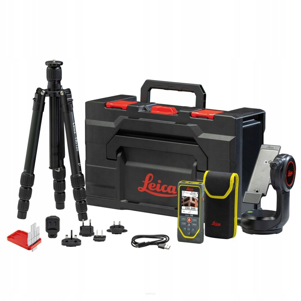 Leica Disto X6 Laser Distance Meter P2P Measurement Kit [2D, 3D, DXF]