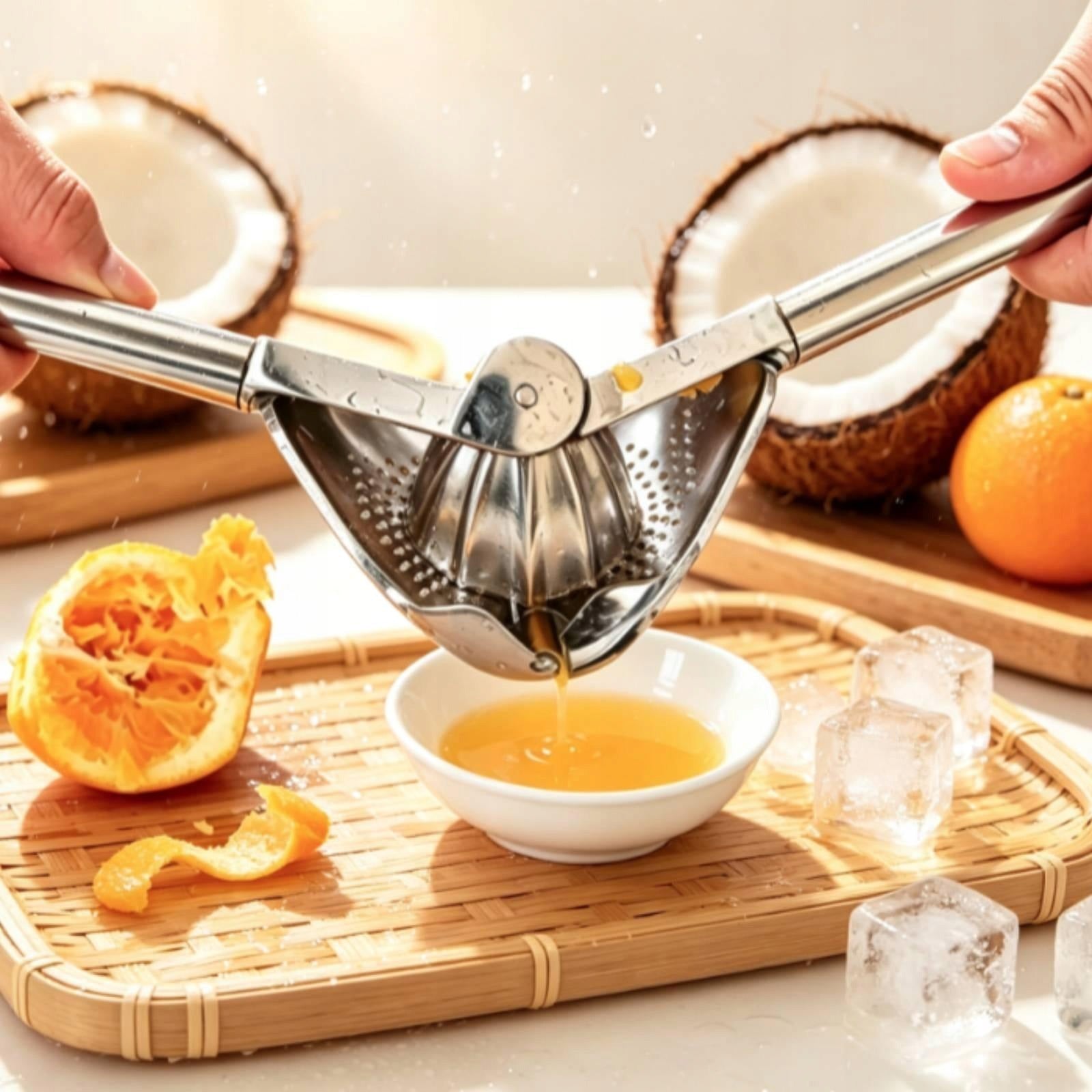 Lemon Press Heavy Duty Lemon Juicer Manual Tart Fruit Juicer Packaging status original