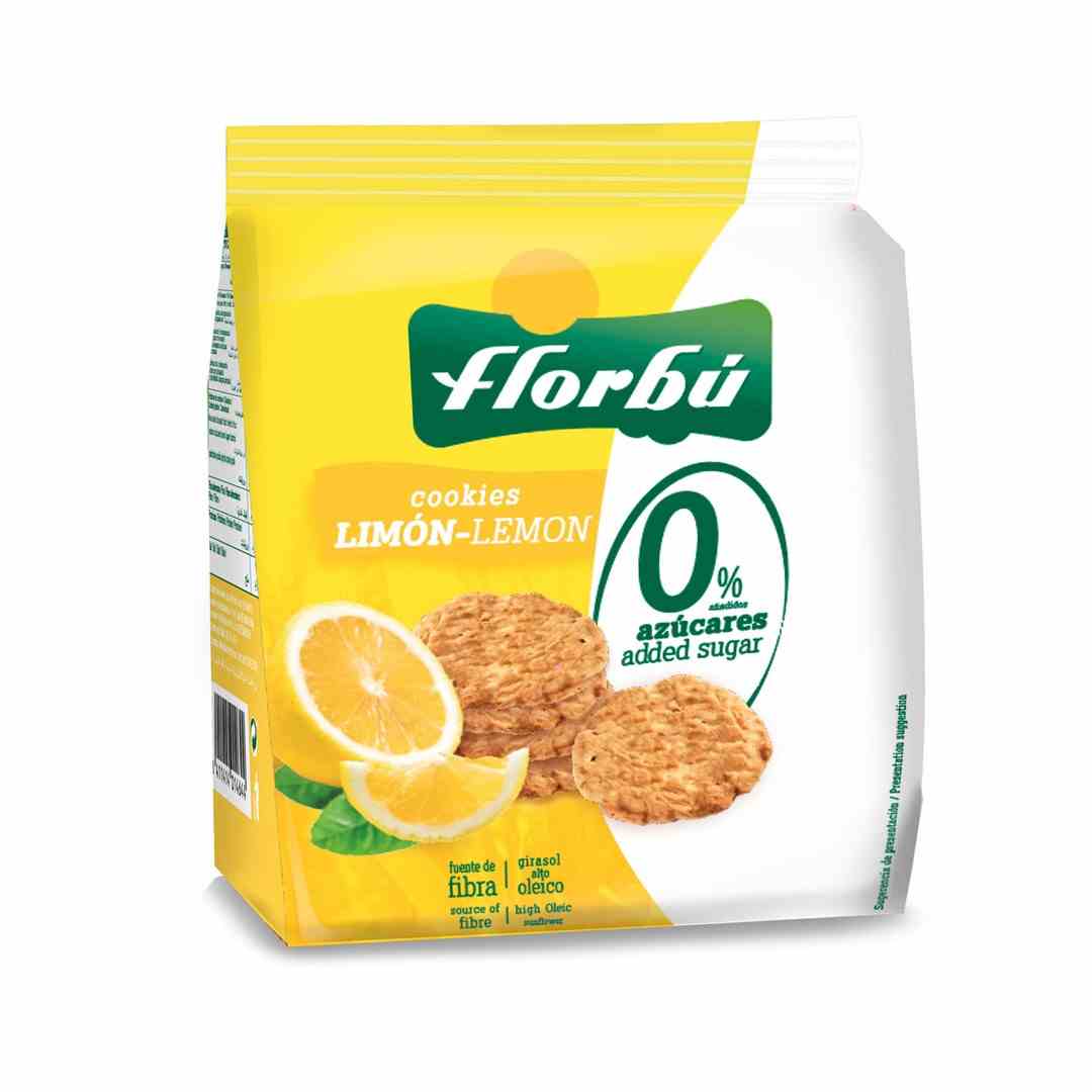 Lemon cakes without added sugar 130g Florbu