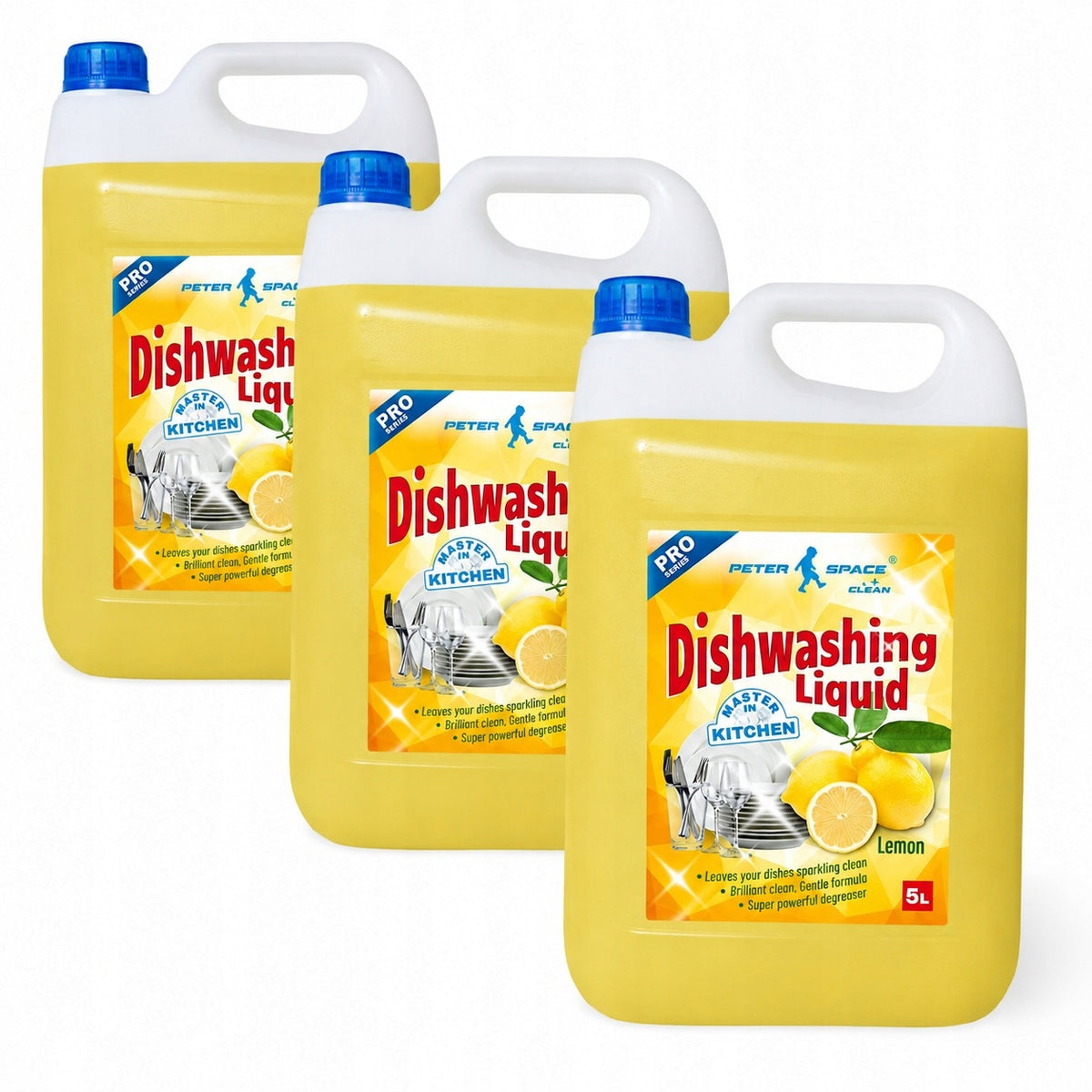 Lemon dishwashing liquid 15l very efficient Peter Space