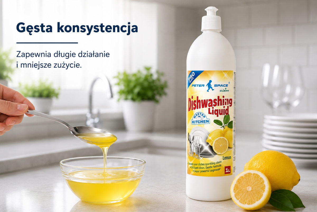 Lemon dishwashing liquid 1l Peter Space Trade name other