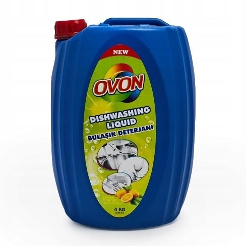 Lemon-scented dishwashing liquid