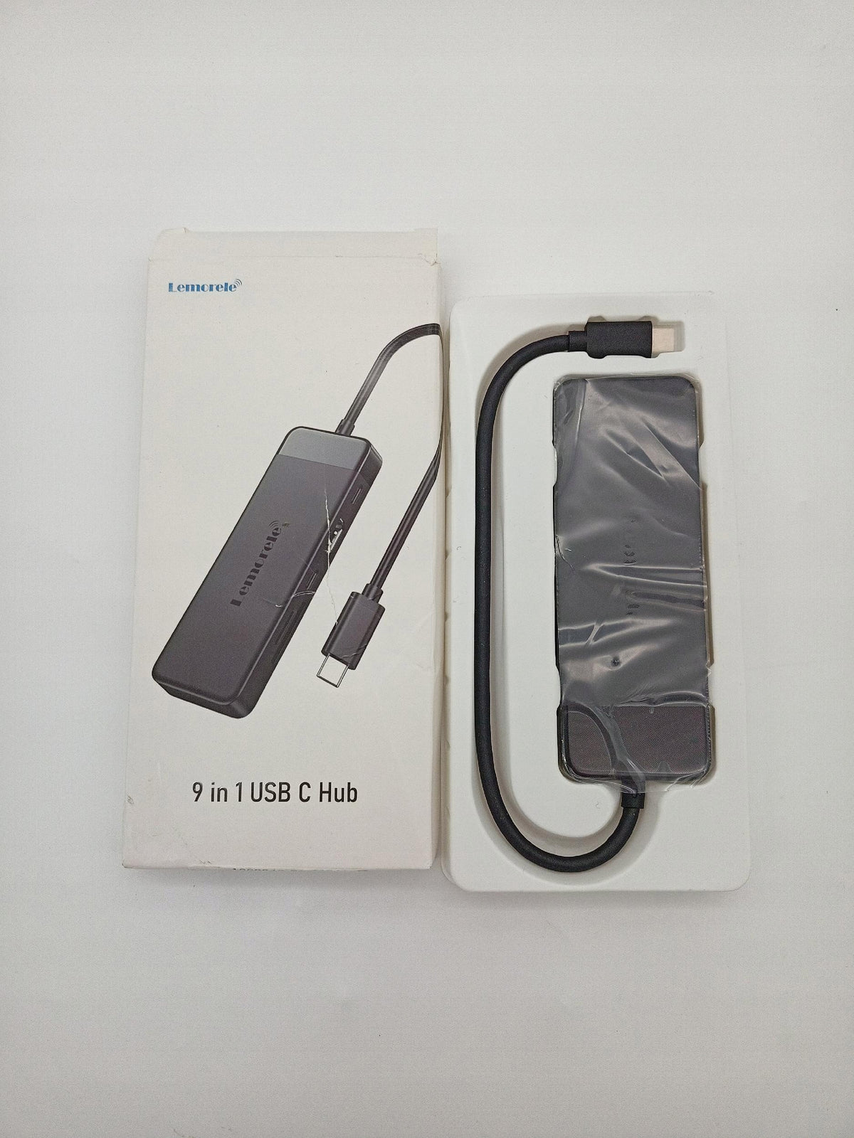 Lemorele USB C Hub, 9 in 1 Multiport Adapter with HDMI 4K at Manufacturer code 687365