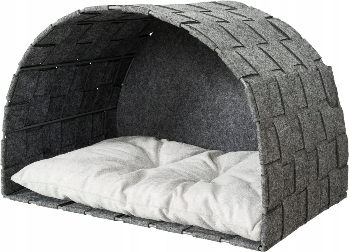 Lennie bed for wall grey Color gray