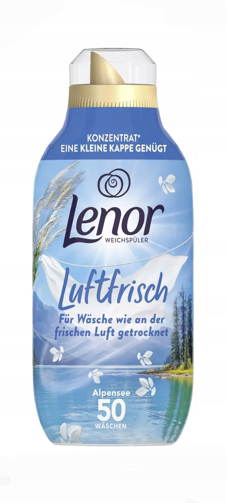 Lenor Alpensee 50 Washes Alpine Lake Rinse Concentrate from Germany