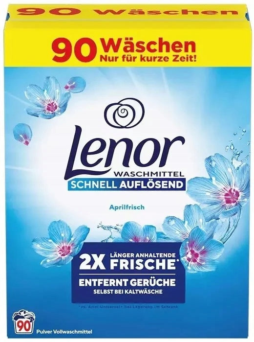 Lenor Aprilfrisch Universal Washing Powder 4,95 kg