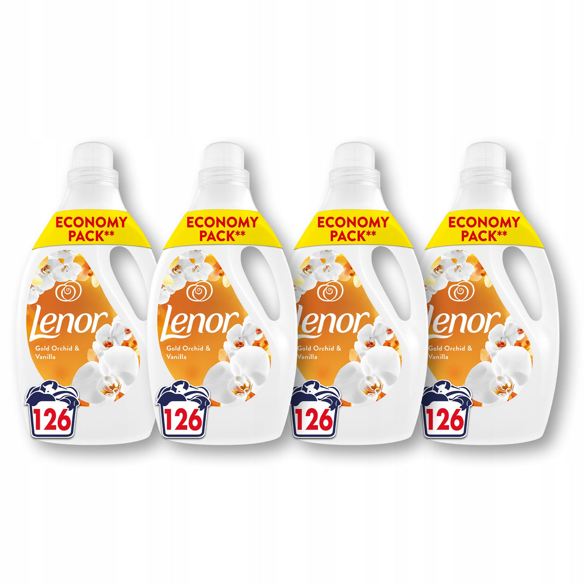 Lenor Fabric Rinsing Liquid, 4x126 Washes, Gold Orchid & Vanilla Manufacturer code 8006530267519