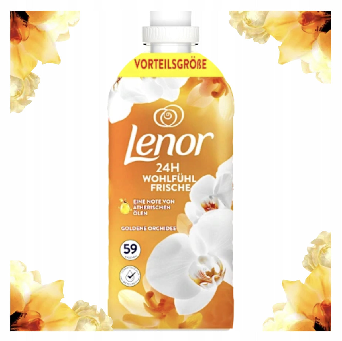Lenor Fabric Rinsing Liquid Vanilla Orchid 1,239l