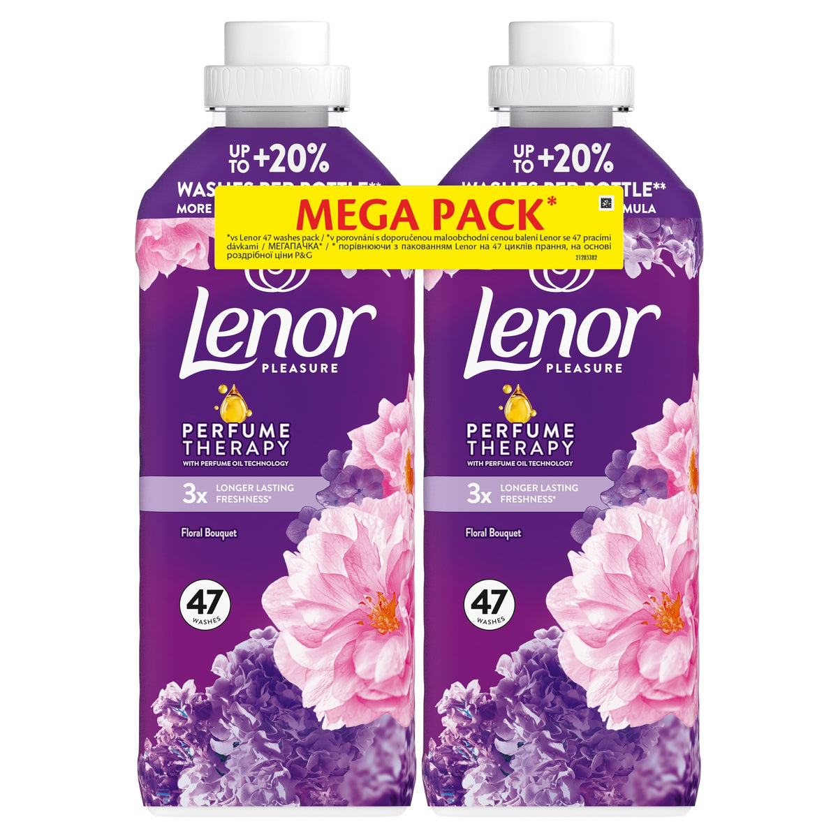 Lenor Floral Bouquet Fabric Rinsing Liquid – 2 × 987 ml Mega Pack Manufacturer code 8700216880923
