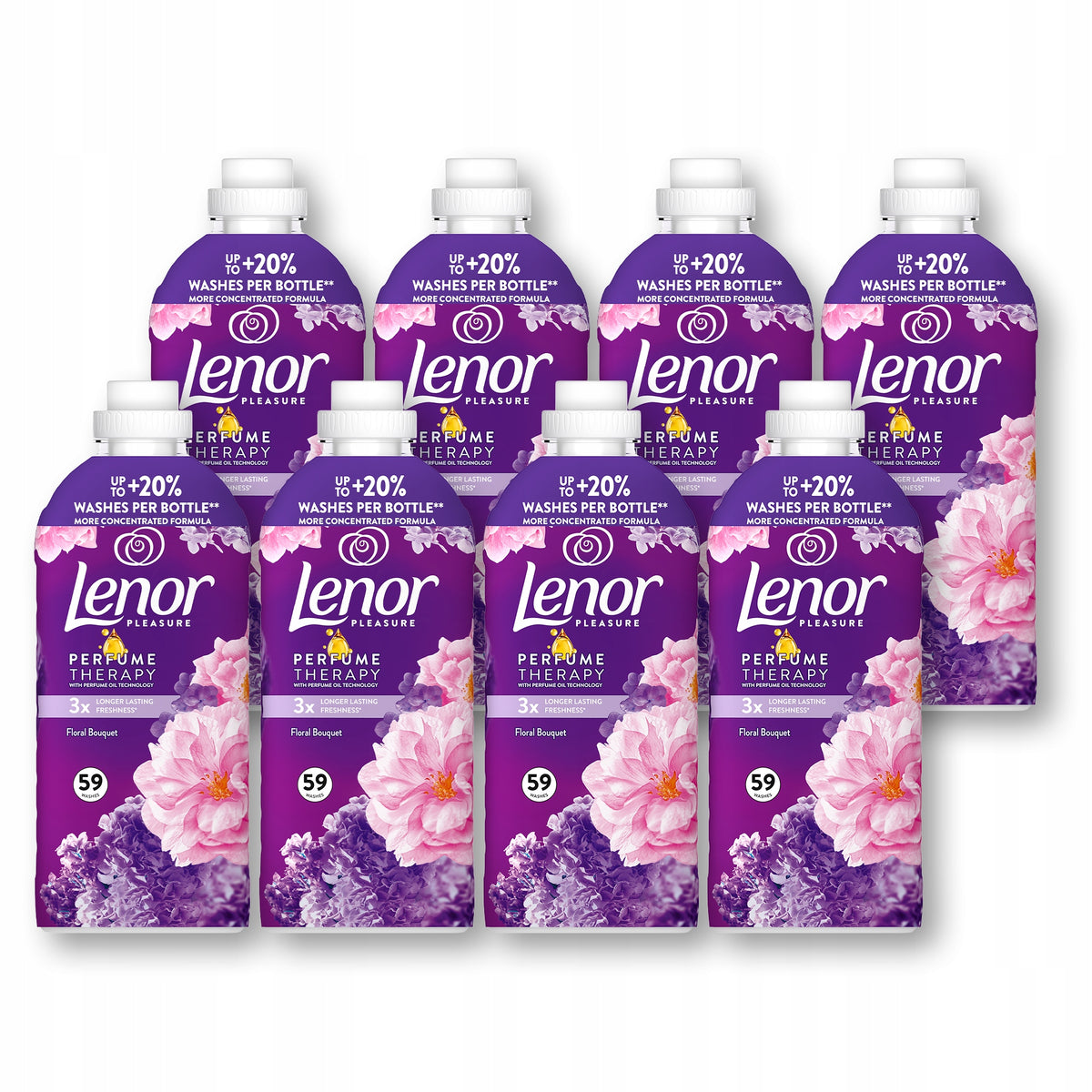 Lenor Floral Bouquet Washing Liquid Fabrics UNIVERSAL 8x59 Washes