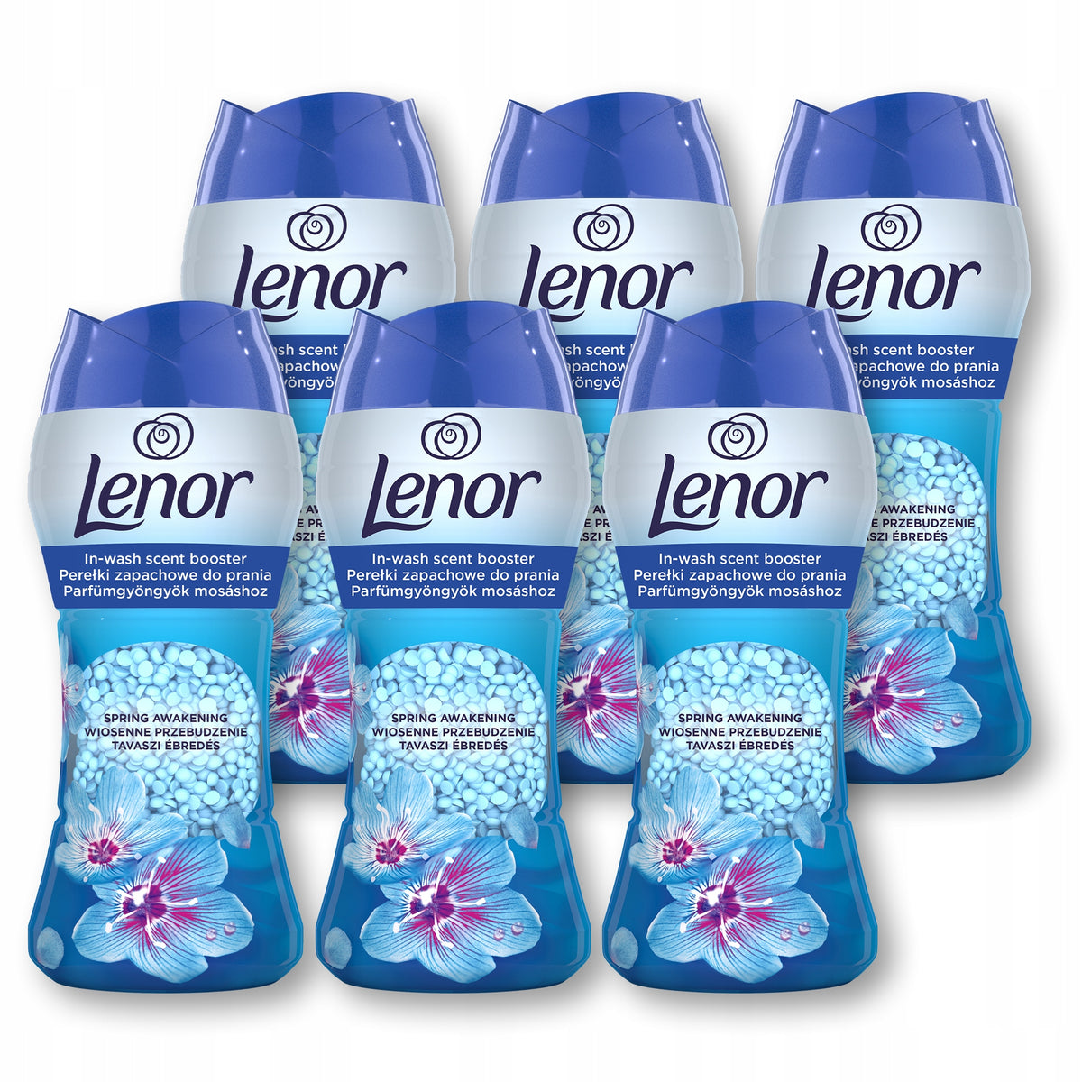 Lenor Fragrance Pearls for Washing Universal Beads Spring Awakening 6x195g