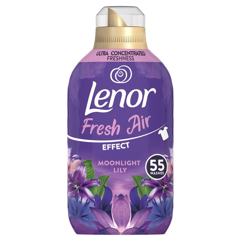 Lenor Fresh Air Effect fabric softener 770ml 55 washes Moonlight Lily