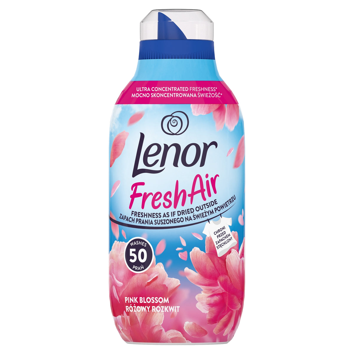 Lenor Fresh Air Pink Blossom Rinse Concentrate 50 Washes 0,7L FR