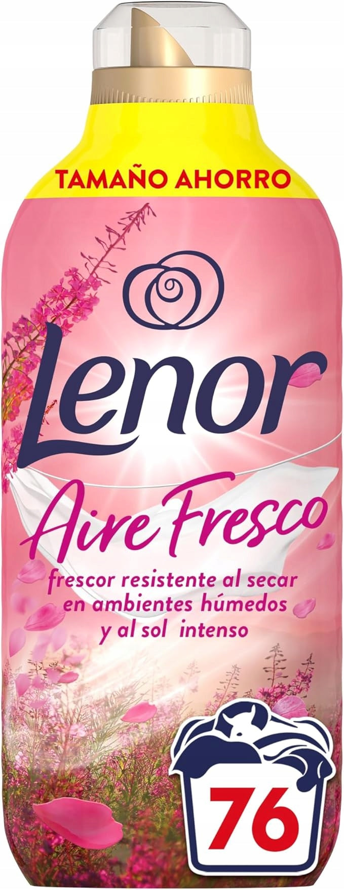 Lenor Fresh Air Scent of Field Flowers Rinse Liquid 76 Washes / 1064 ml