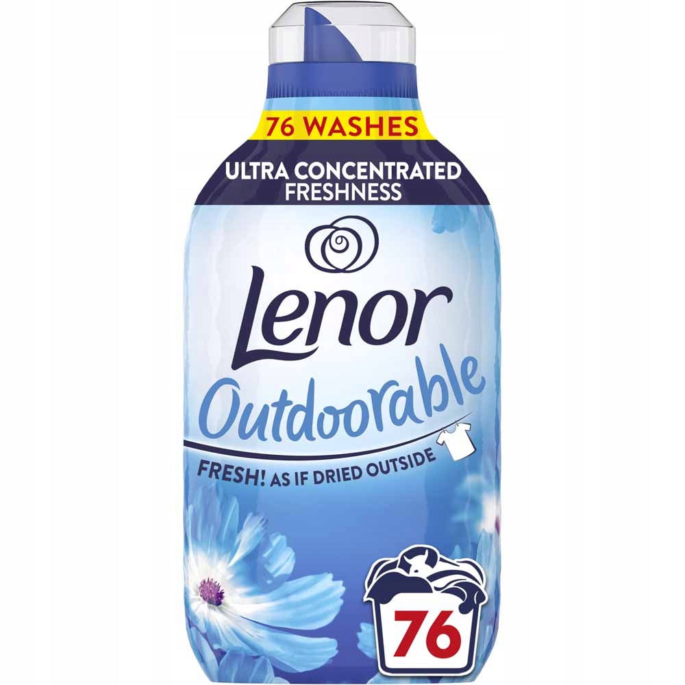 Lenor Outdoorable Spring Awakening Fabric Softener 76 Washes 1,06 L