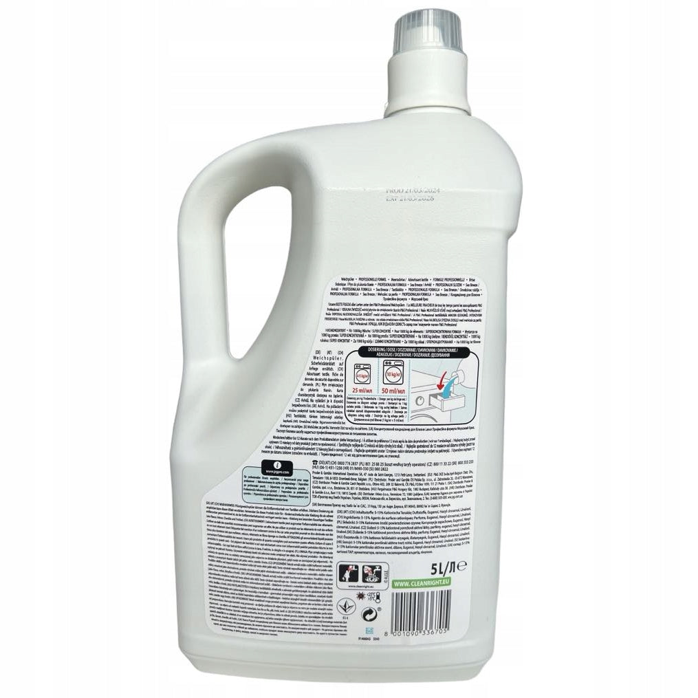 Lenor Professional Fabric Rinsing Liquid Aprilfrisch 5L (200 Washes) Manufacturer code 81625722