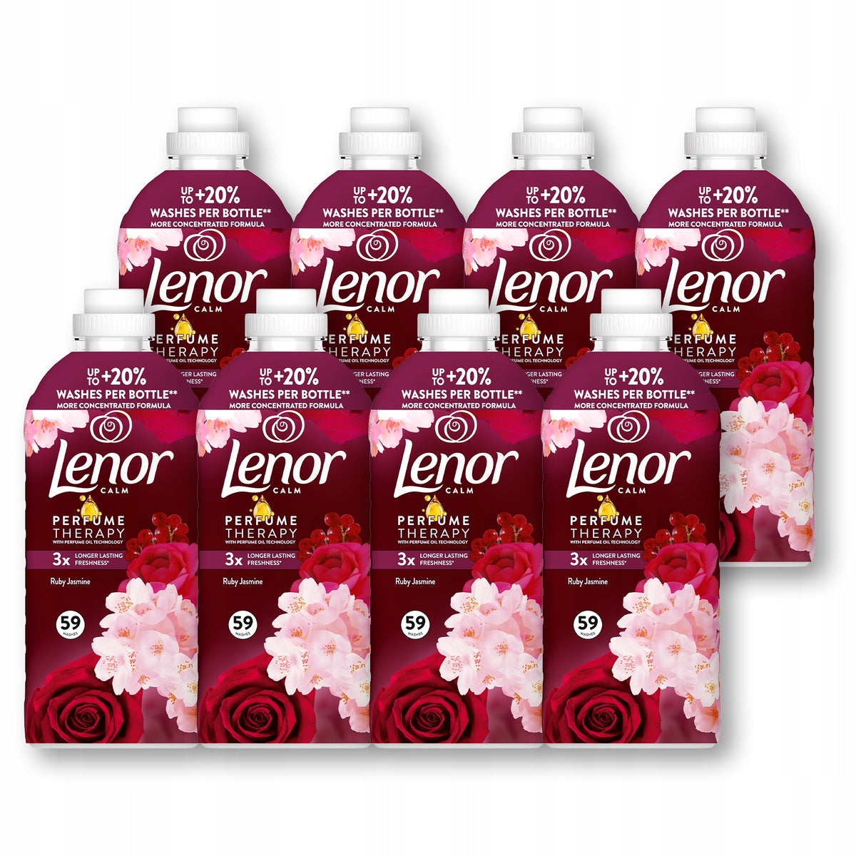 Lenor Ruby Jasmine Washing Liquid Fabric Washing UNIVERSAL 8x59 Washes