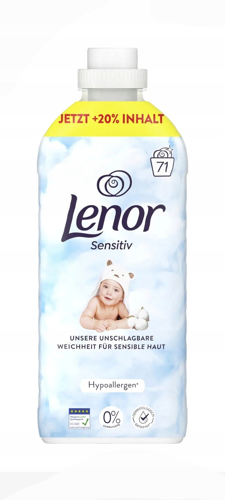 Lenor Sensitive 71 Washes Baby Softener 1,491 L from Germany