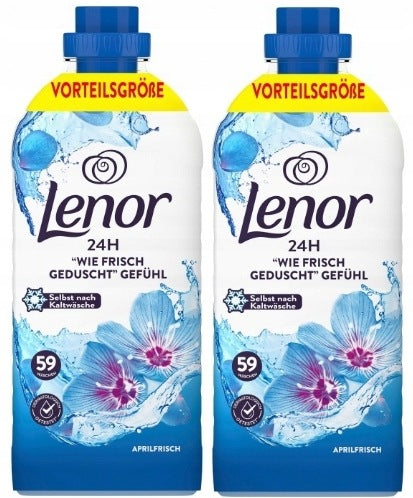 Lenor Spring Aprilfrisch MEGAPACK 2x1.23L= 2,46 L