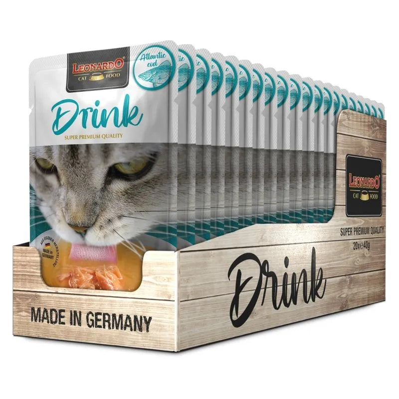 Leonardo Drink Atlantic Fish 40g Packaging type sachet