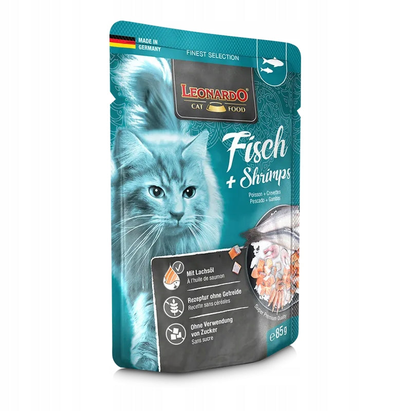 Leonardo Fish & Shrimp (fish Menu) 85g