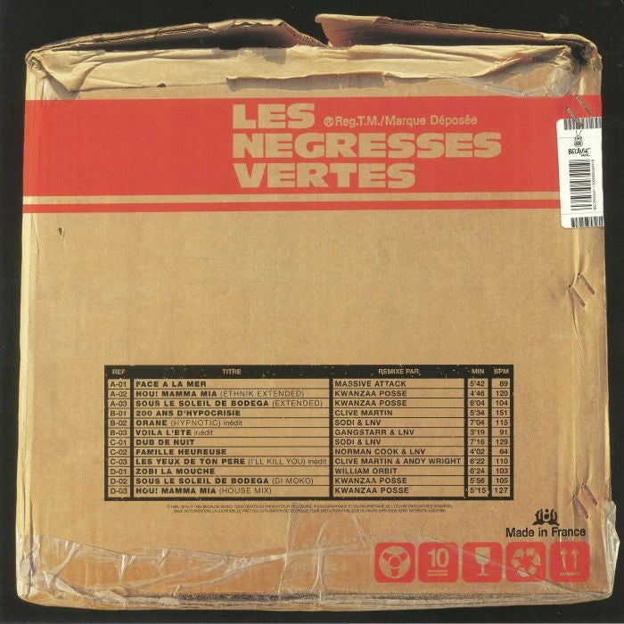 Schallplatte Les Negresses Vertes 10 Remixe (87-93) 