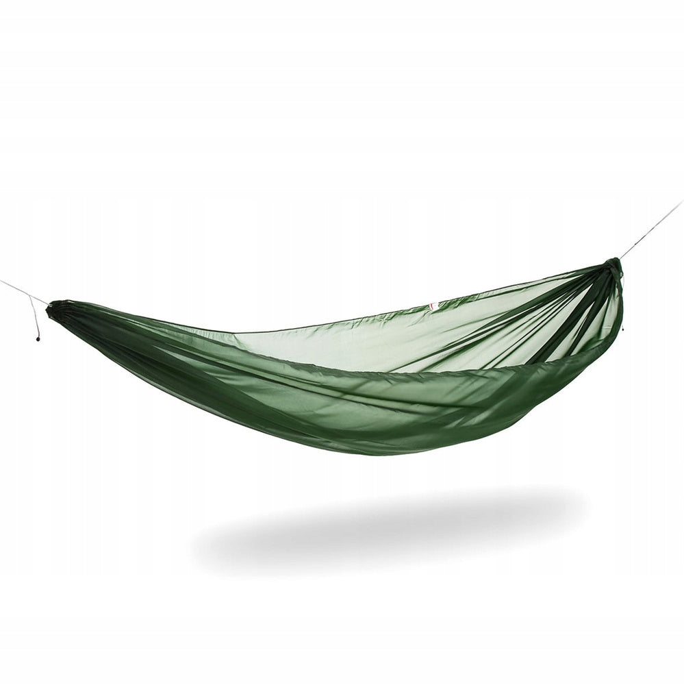 Lesovik - SUL Lightweight Hiking Hammock with SNEKA UL Forest Green Suspension