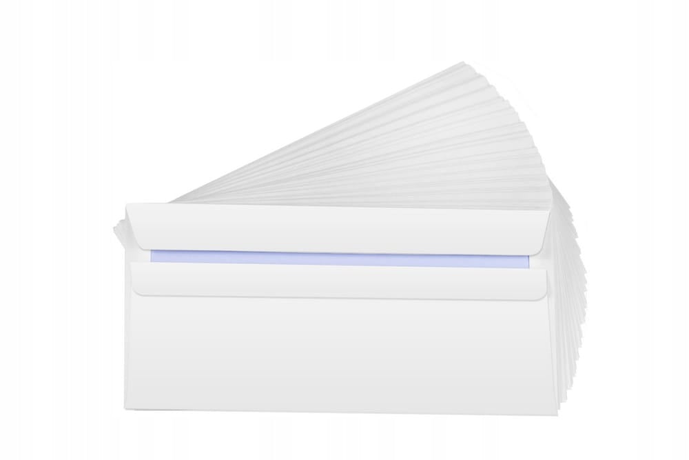 Letter envelopes, office mailing DL SK self-sticking white 50pcs