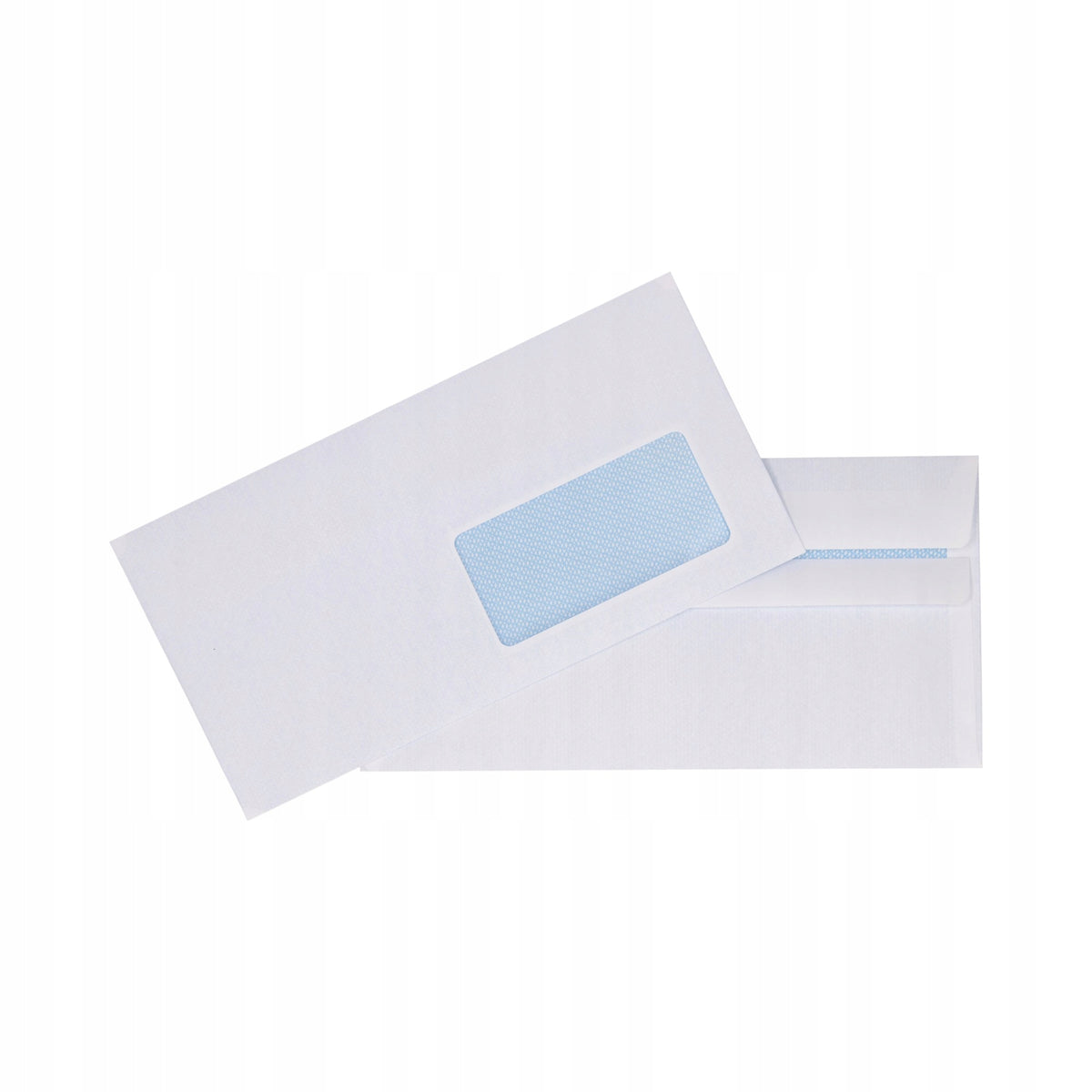 Letter envelopes, office shipping DL SK WITH WINDOW self-sticking white 50pcs