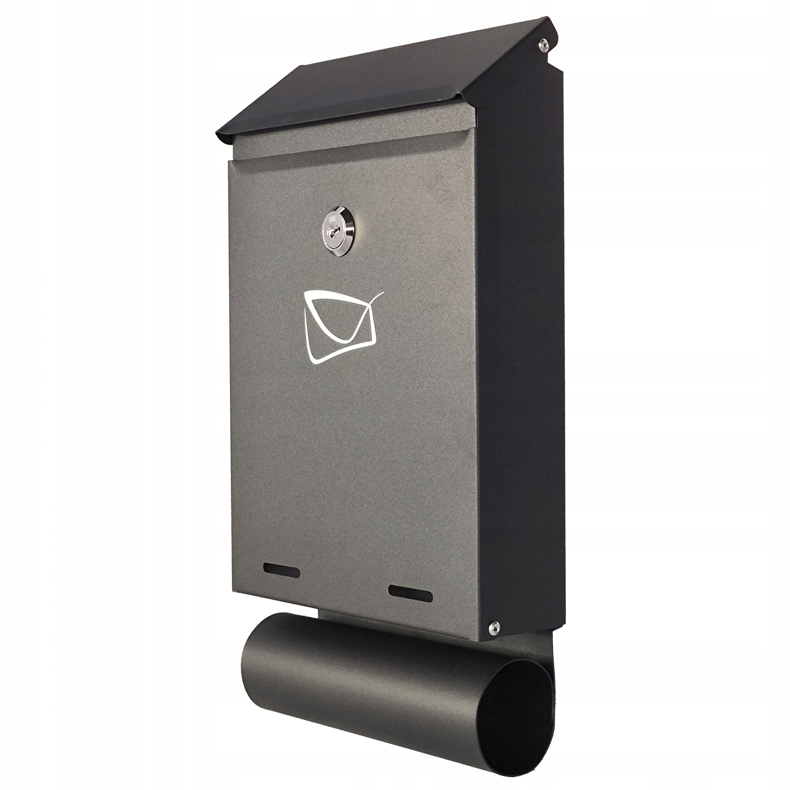Letterbox Mail Newspaper Tube Newspaper Solid Pegs XL Product height 33 cm