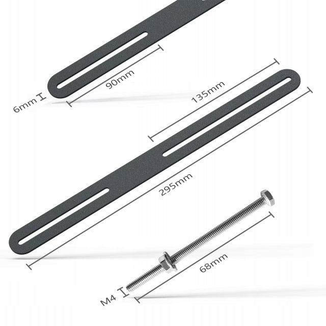 Letterbox Mounting Brackets PAINTED MOUNTING BRACKETS FOR BOX Brand no brand