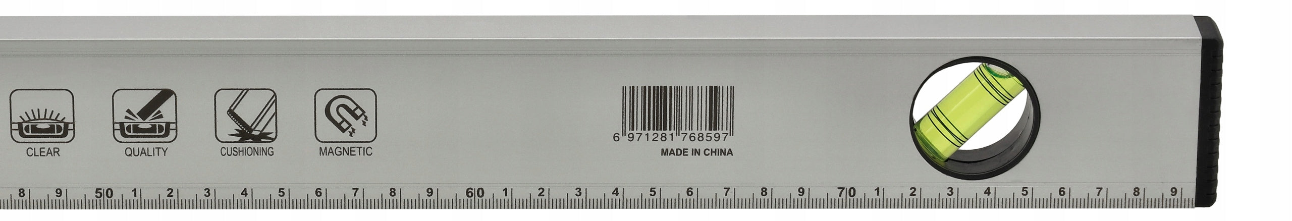 Level 80cm Aluminum Level With Magnet Dimension 3 Libels 800mm Product weight with unit packaging 0.3 kg