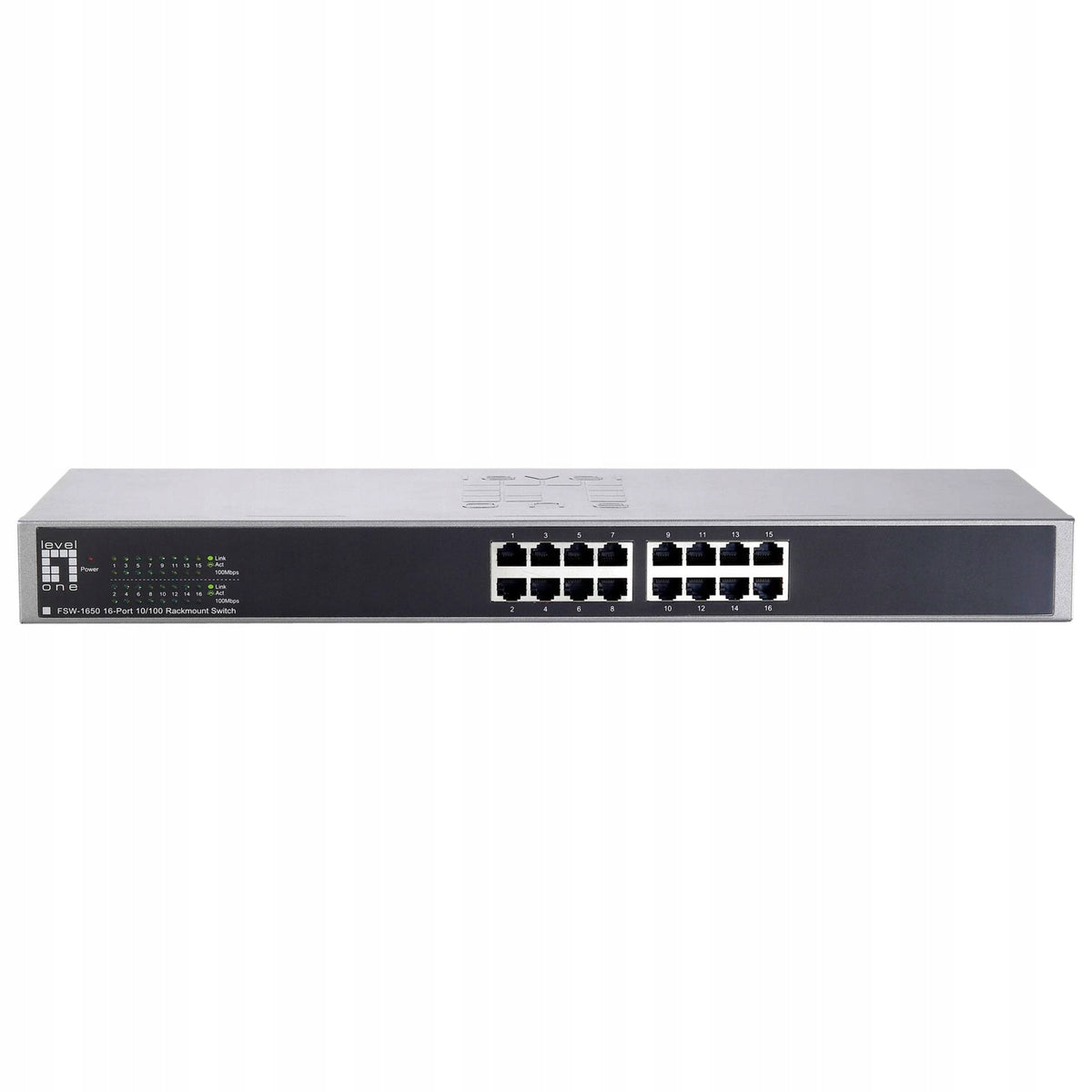 Level One FSW-1650 19" 16-Port 10/100Mbps Switch Packaging status original