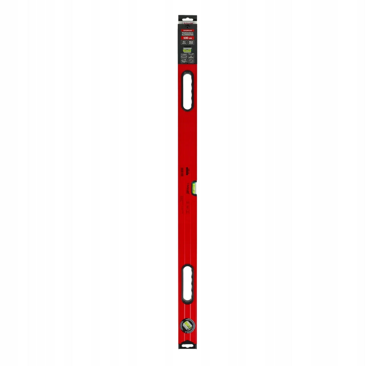Level level 100 cm aluminium with adjustable angle Schmith Packaging status original